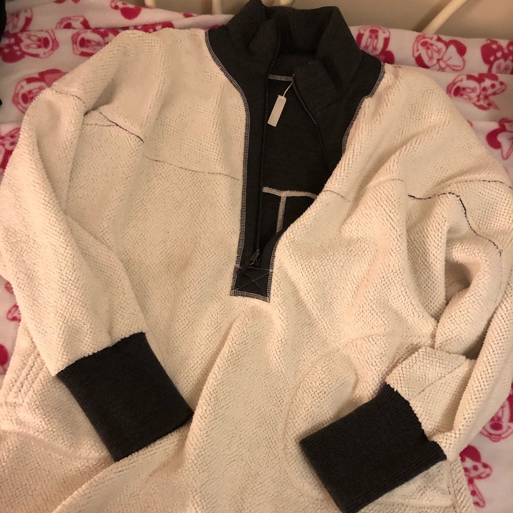 Free People Mountain Dreamin Recycled Half Zip